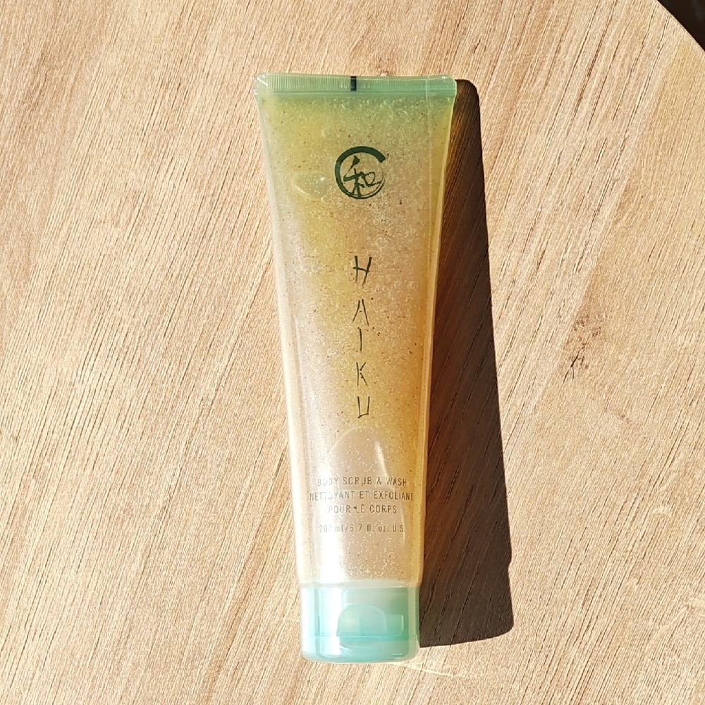 Avon Haiku Body Scrub & Wash 6.7 oz NEW | Exfoliating Body Wash